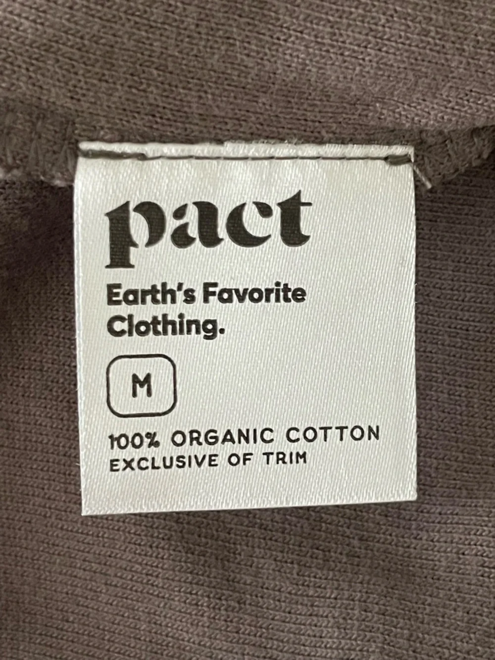 Pact Cloud Brushed Velour Fleece Organic Cotton Zip Pocket Hoodie - Picture 8 of 8